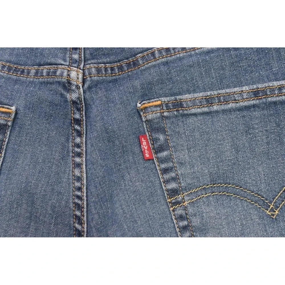 Levi's 559 Relaxed Straight Fit Stretch Rugged Blue Denim Jeans Mens Sz‎ 34 x 30